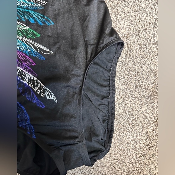 One piece Swimsuit plus 16 Swim Solutions Tummy Control shaper Bra support 3424 - Picture 8 of 15